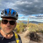 Biking up Pista Pista in El Sargento