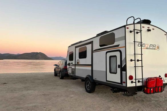 GeoPro Trailer on El Requeson Beach