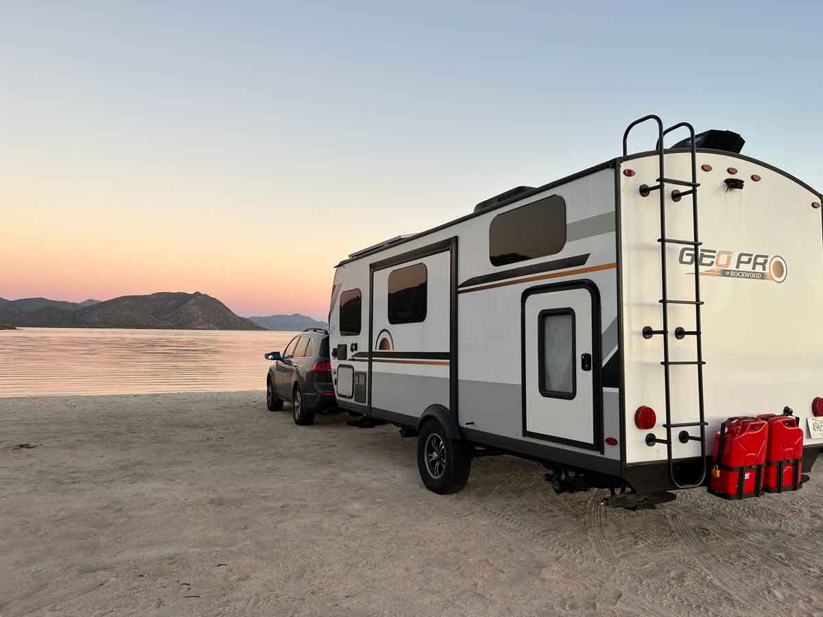 GeoPro Trailer on El Requeson Beach