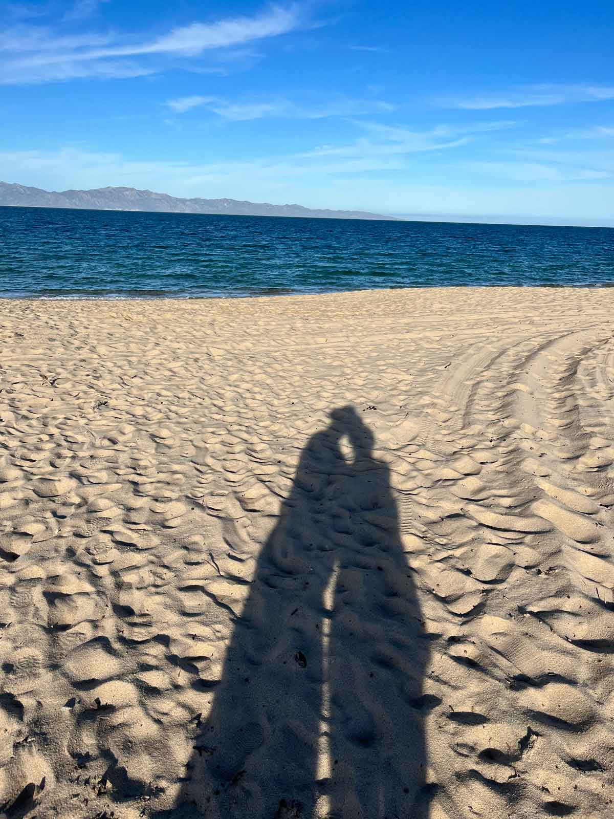 Embrace Shadow at La Ventana Beach
