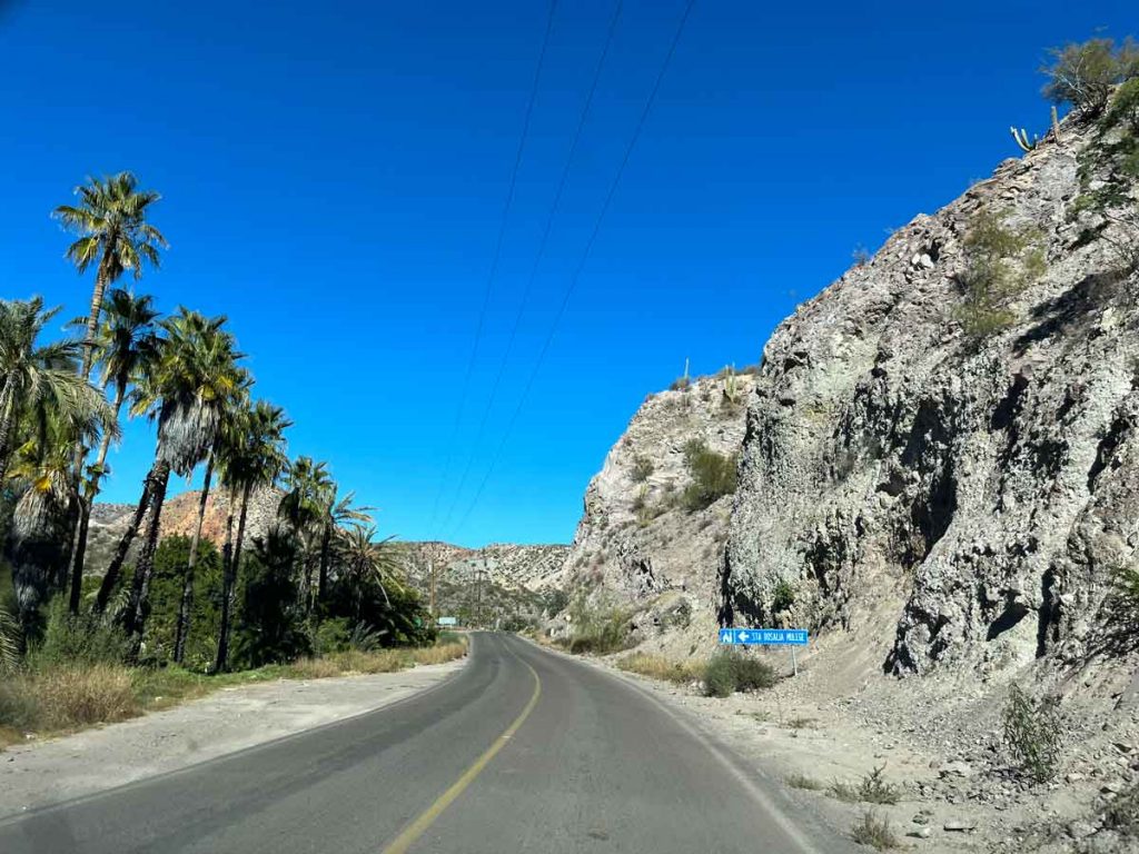 Exiting Mulege